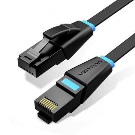 CABLE DE RED RJ45 UTP VENTION IBJBI CAT.6A 3M NEGRO
