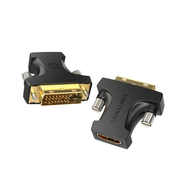 Adaptador HDMI Vention AILB0/ HDMI Fêmea para DVI (24+1) Macho