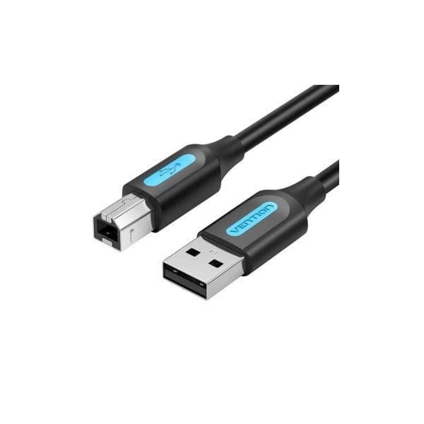 Vention COQBL Cabo de Impressora USB 2.0 Tipo-A Macho para Tipo-B Macho 5m/10m Preto