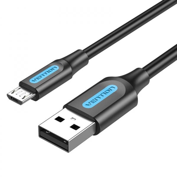 Vention COLBD Cabo Usb 0,5 M Usb 2.0 Usb a Micro-Usb B Preto