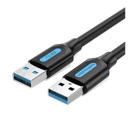 Cabo USB 3.0 Vention / Macho - Macho / 5Gbps / 1m / Preto / VEN-CAB_CONBF