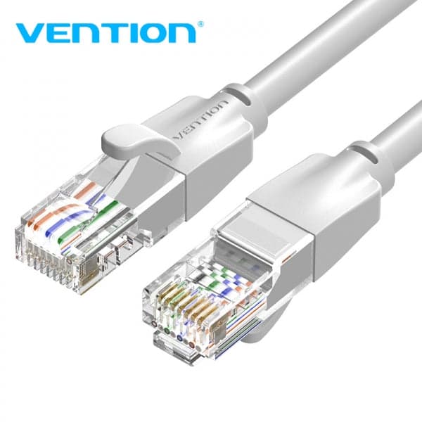 CABO DE REDE RJ45 UTP VENTION IBEHI CAT.6 3M CINZA