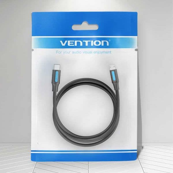 Vention COVBF Cabo Usb 1 M Usb 2.0 Micro-Usb B Usb C Preto