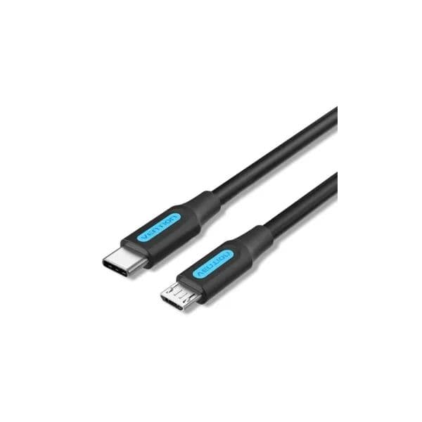 Vention COVBH Cabo Usb 2 M Usb 2.0 Micro-Usb B Usb C Preto