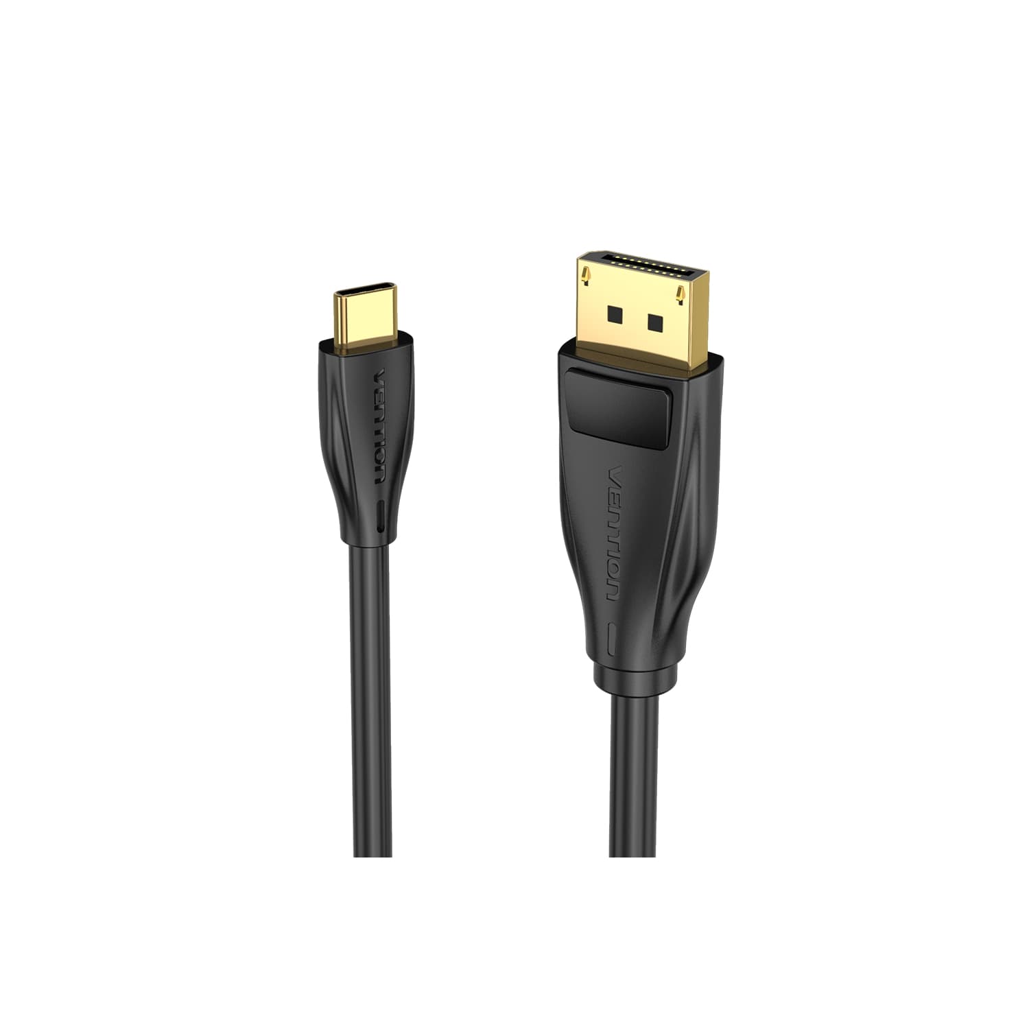 Vention Cabo USB-C Macho para DisplayPort Macho 1.4 CGYBH 8K 60Hz/4K 120Hz Preto