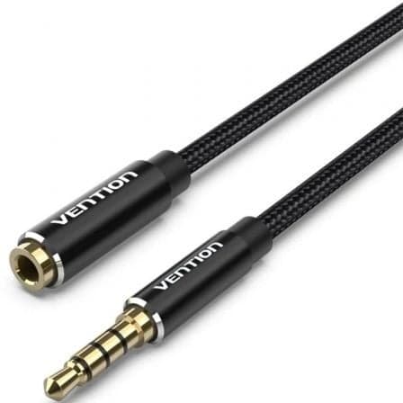 CABLE ESTÉREO VENTION BHCBD JACK 3.5 MACHO - JACK 3.5 HEMBRA 50CM