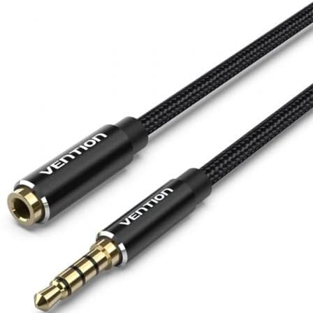 Vention BHCBI Cabo de Áudio 3m 3.5mm Trrs Preto
