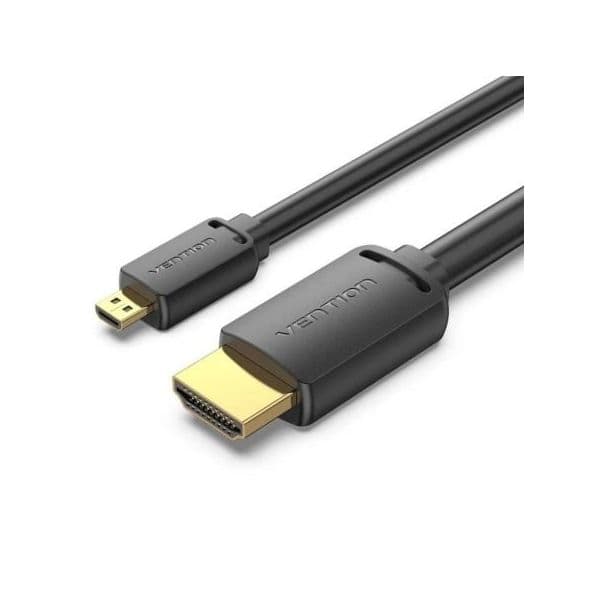 Vention AGIBI/AGIBG Cabo Micro HDMI 2.0 4K Macho-Macho 3m Preto