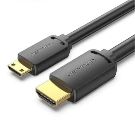 VENTION AGHBF Cabo HDMI 2.0 4K Macho para Mini HDMI Macho 1 Metro Preto