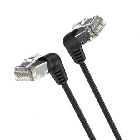 CABO DE REDE RJ45 UTP VENTION IBOBG CAT.6A 1.5M PRETO