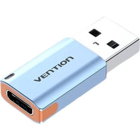 Vention CUAH0 Adaptador USB 3.1 Tipo-C Fêmea para USB Macho Azul