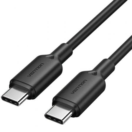 Cabo USB-C 60W - USB-C 480Mbps - Preto - 2.0m - Vention TRCBH