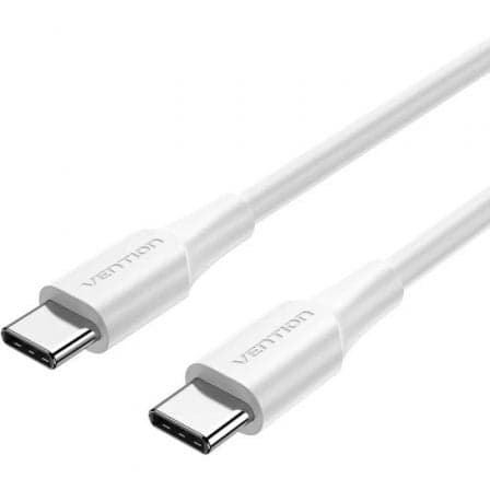 Vention TRCWF Cabo USB-C para USB-C 60W 3A 480Mbps 1m Branco