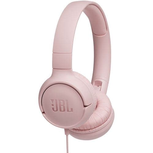 JBL Auscultadores com Fio e Microfone Tune 500 Pink