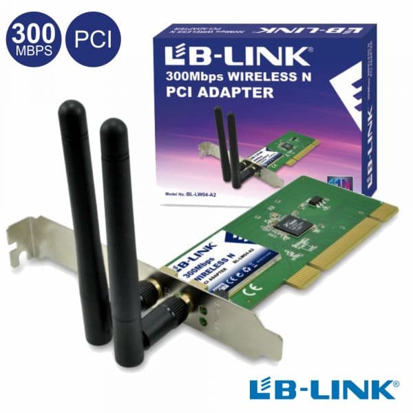 Lb-Link BL-LW04A2 Placa De Rede Pci Wireless 300mbps