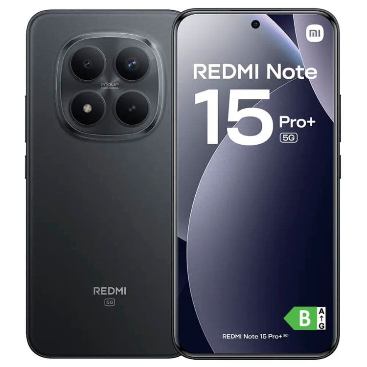 Xiaomi Redmi Note 15 Pro+ (Plus) 5G 12GB 512GB Preto