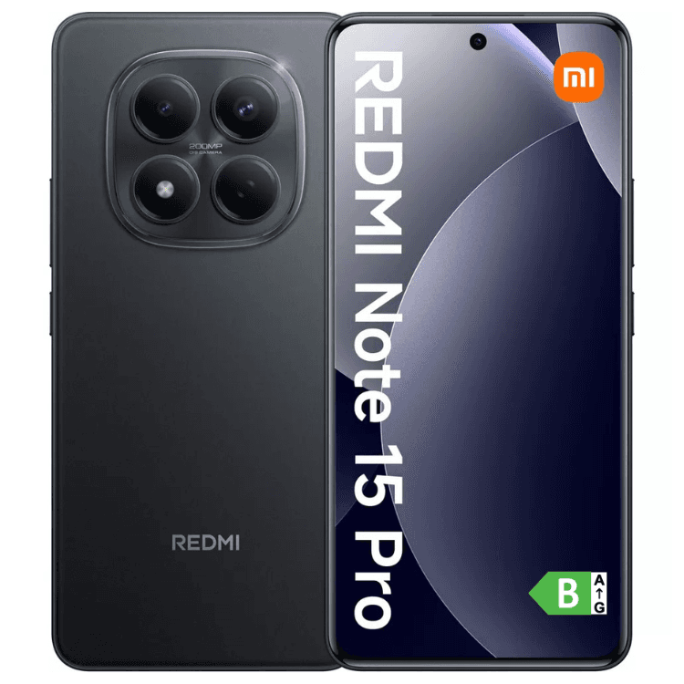 Xiaomi Redmi Note 15 Pro 4G 6.77" Dual SIM 8GB/256GB Black