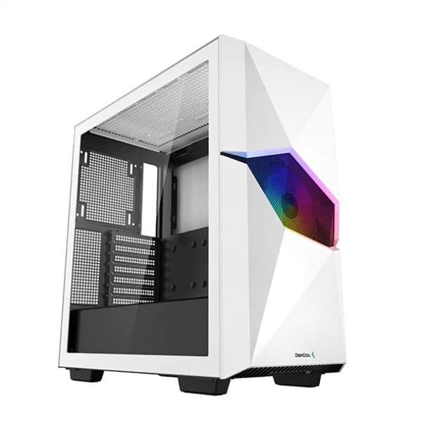 Caixa ATX Deepcool CYCLOPS ARGB Branca - R-WHAAE1-C-1