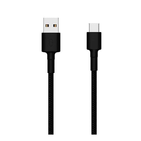 Xiaomi Mi Braided USB-A para USB-C Cabo 1 Metro Preto (SJV4109GL)