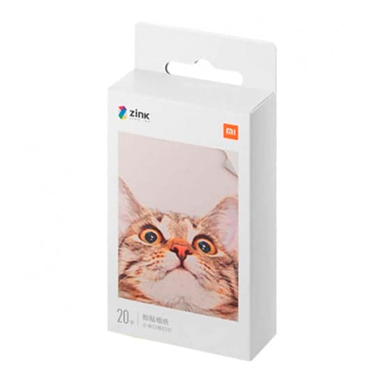 PAPEL XIAOMI PARA MI PORTABLE PHOTO PRINTER PAPER (2X3", 20 FOLHA