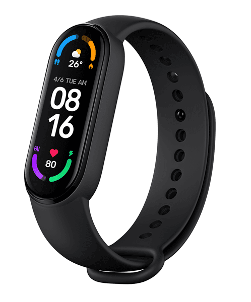 PULSEIRA PRETA XIAOMI MI BAND 6 SMARTFIT
