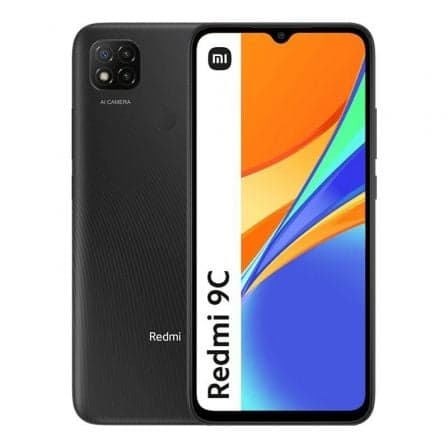 SMARTPHONE XIAOMI REDMI 9C NFC 2GB 32GB 6.53" GRIS MEDIANOCHE