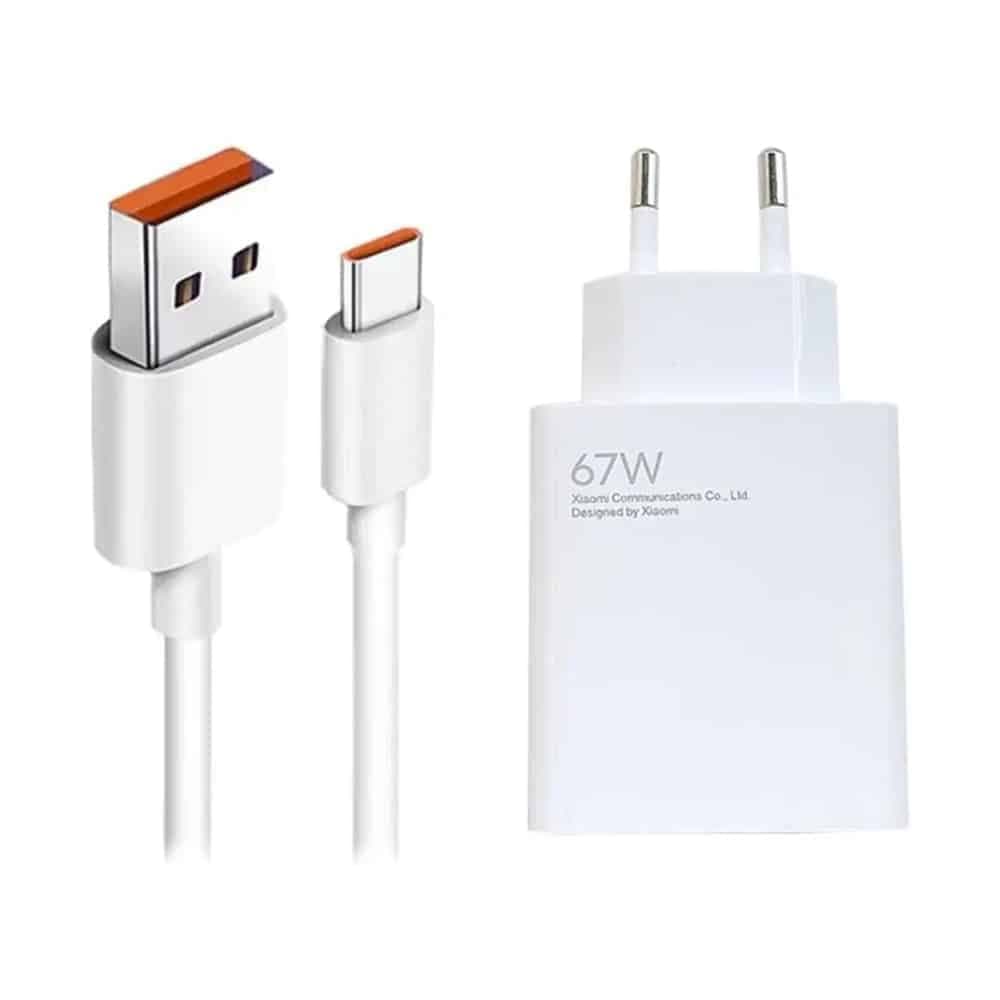 Xiaomi Carregador 67W Charging Combo Type-A - BHR6035EU