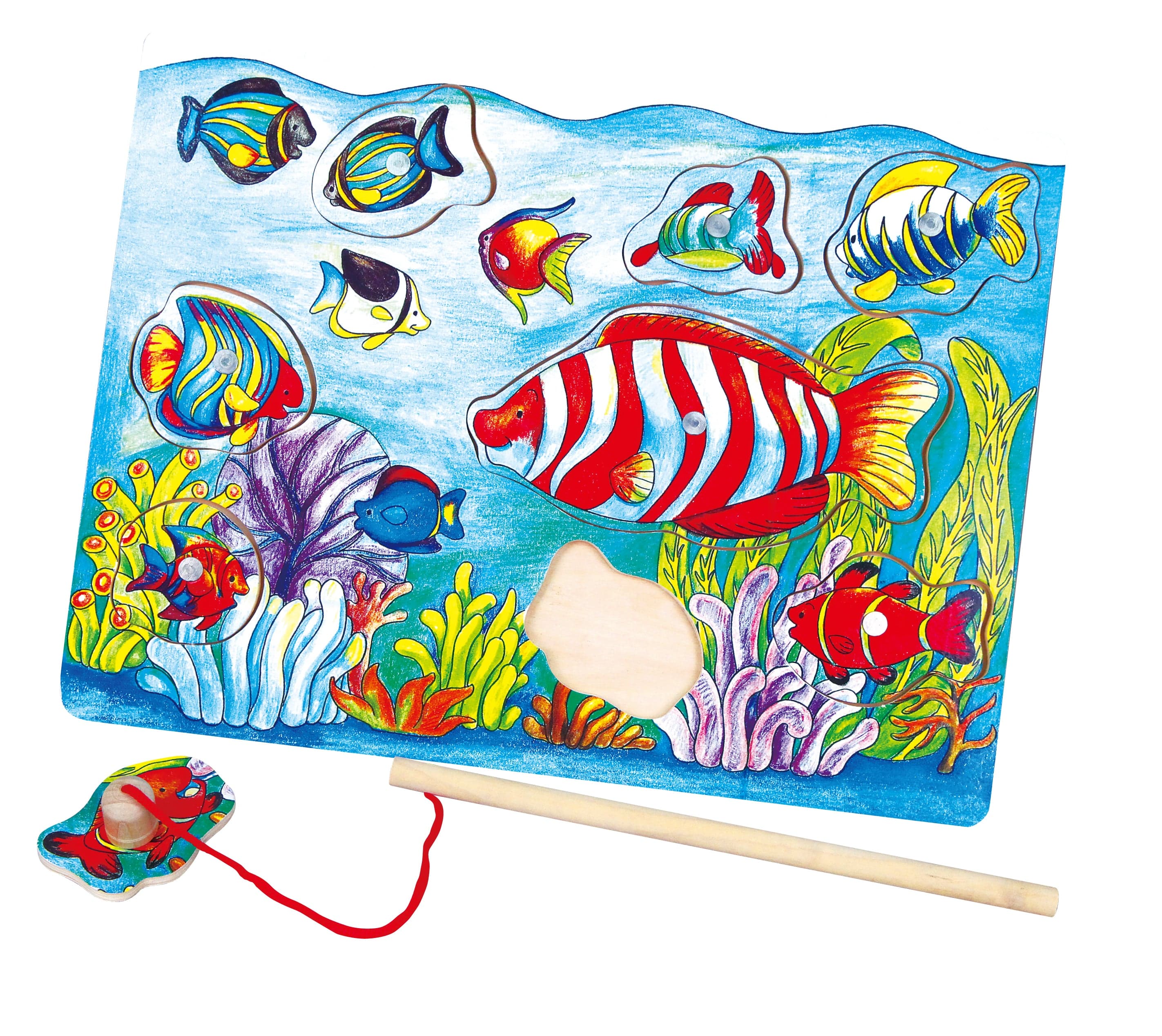 Puzzles Magnéticos Pesca Viga