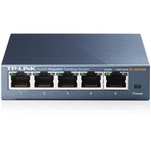 TP-Link TL-SG105 Não-gerido Gigabit Ethernet (10/100/1000) Preto