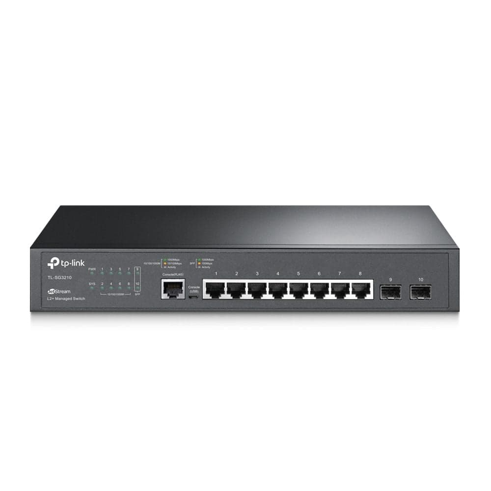 TP-Link TL-SG3210 switch de rede Gerido L2 Gigabit Ethernet (10/1