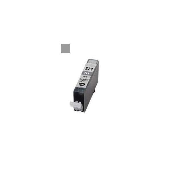 Tinteiro Compatível Canon CLI-521GY 2937B001 Cinza