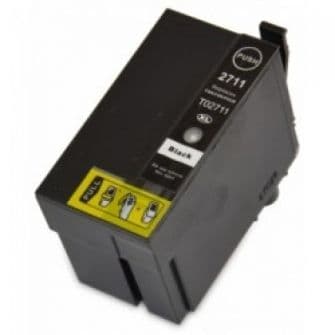 Tinteiro compatível Epson 27 XL Preto, T2711