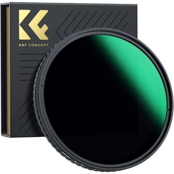 K&f Concept Filtro ND Variável Nano-X D37mm XV40 Preto