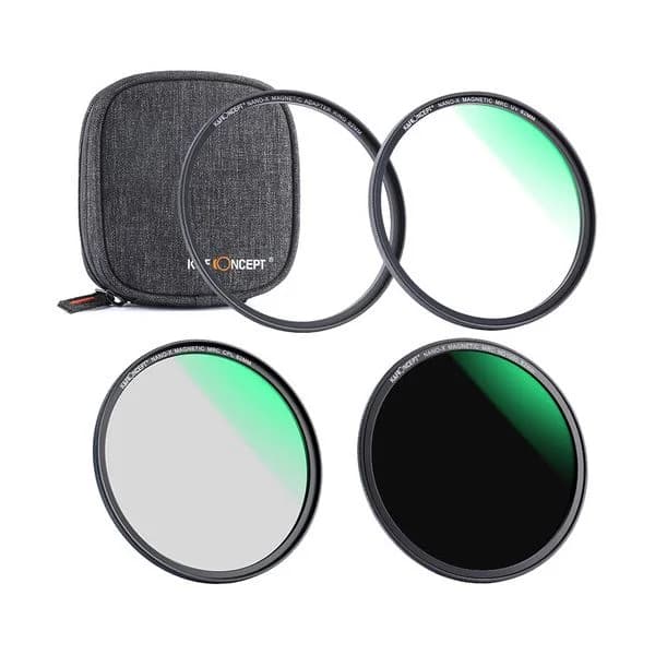 K&f Concept Kit de Filtros 82mm Magnéticos UV, CPL, ND1000