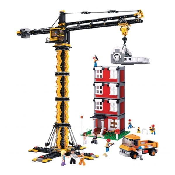 Sluban Town Grua Gigante 1461 peças - SL0555