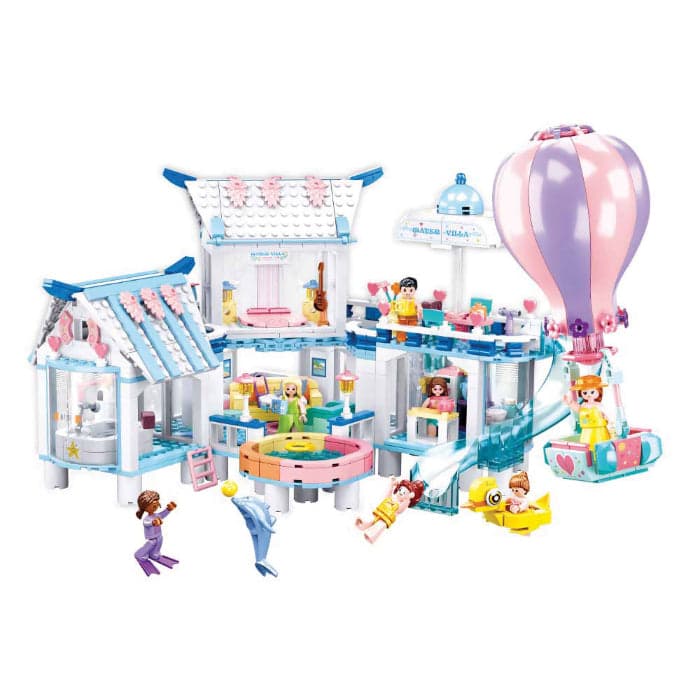 Sluban Girls Dream Parque Aquático 938 Pcs - SL0929