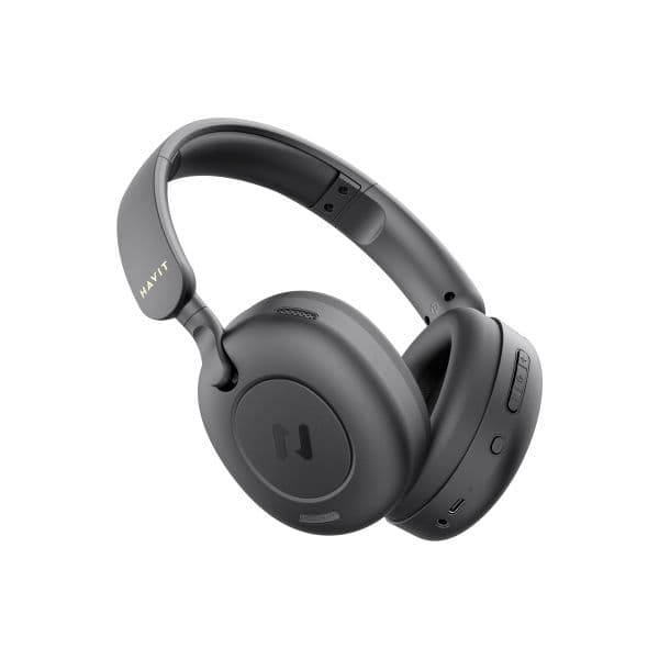 Havit H655BT Bluetooth Cancelamento de Ruído Ativo Preto