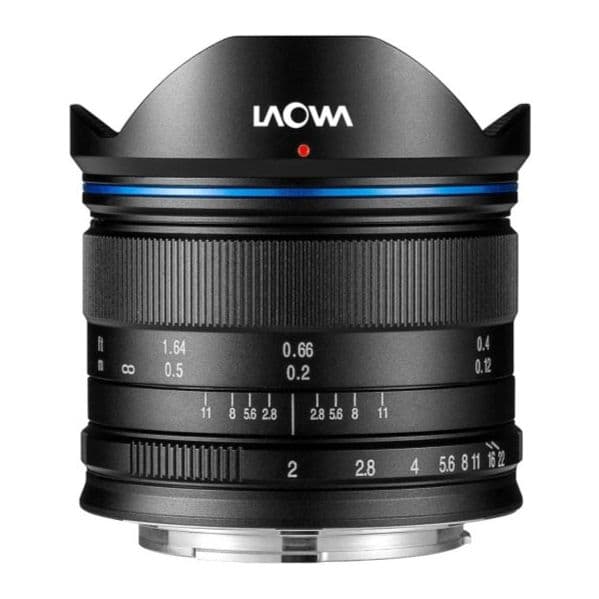 Objetiva Laowa 7.5mm f/2 Standard Black para MFT