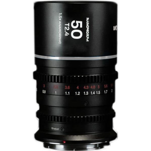 Objetiva LAOWA 50mm T2.4 1.5X S35 Anamórfica (Silver) Nikon Z - LAOWA1180226