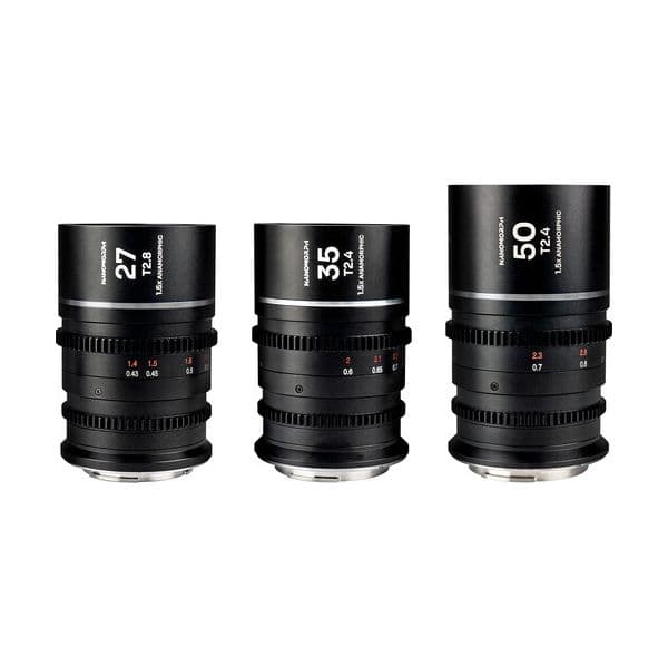 Objetiva LAOWA 27/35/50mm S35 Anamórfica (Silver) Sony E - LAOWA1180247