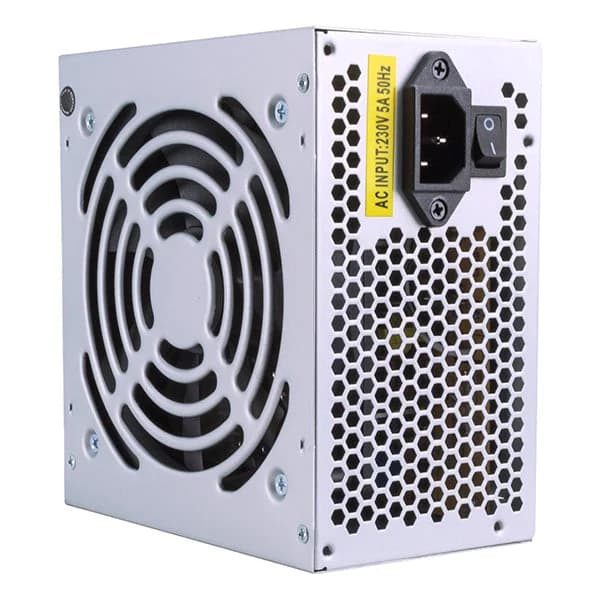 UNYKAch ATX 500W fonte de alimentação 20+4 pin ATX Prateado