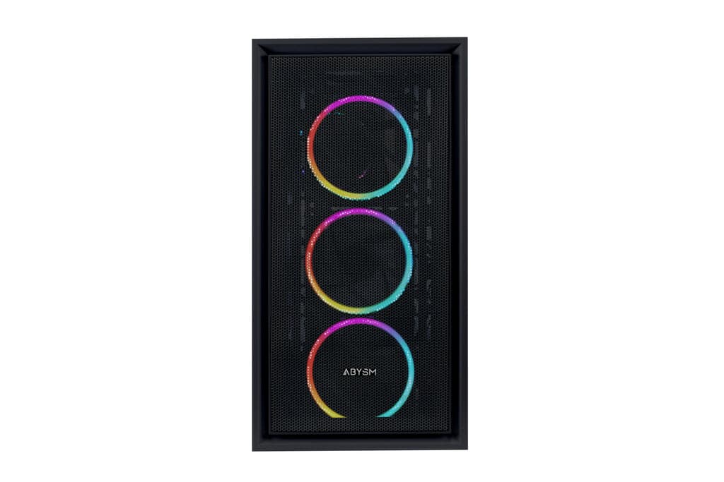 Abysm Caixa Atx Danube Kamp Tempered Glass Black 1XUSB 3.0 2XUSB 2.0