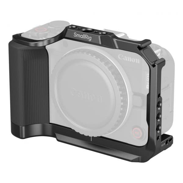 SmallRig Caixa para Canon EOS R50 V com Punho de Silicone e Placa Arca-Swiss Preta