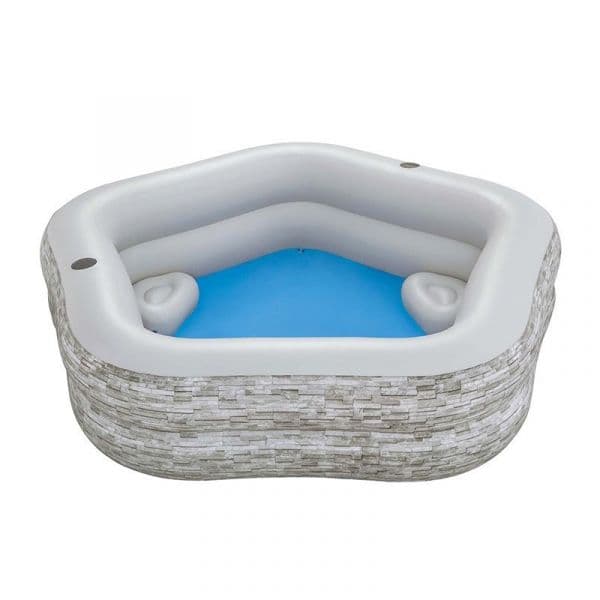 Bestway Piscina Insuflável Familiar 213x206x53 cm +6 Anos