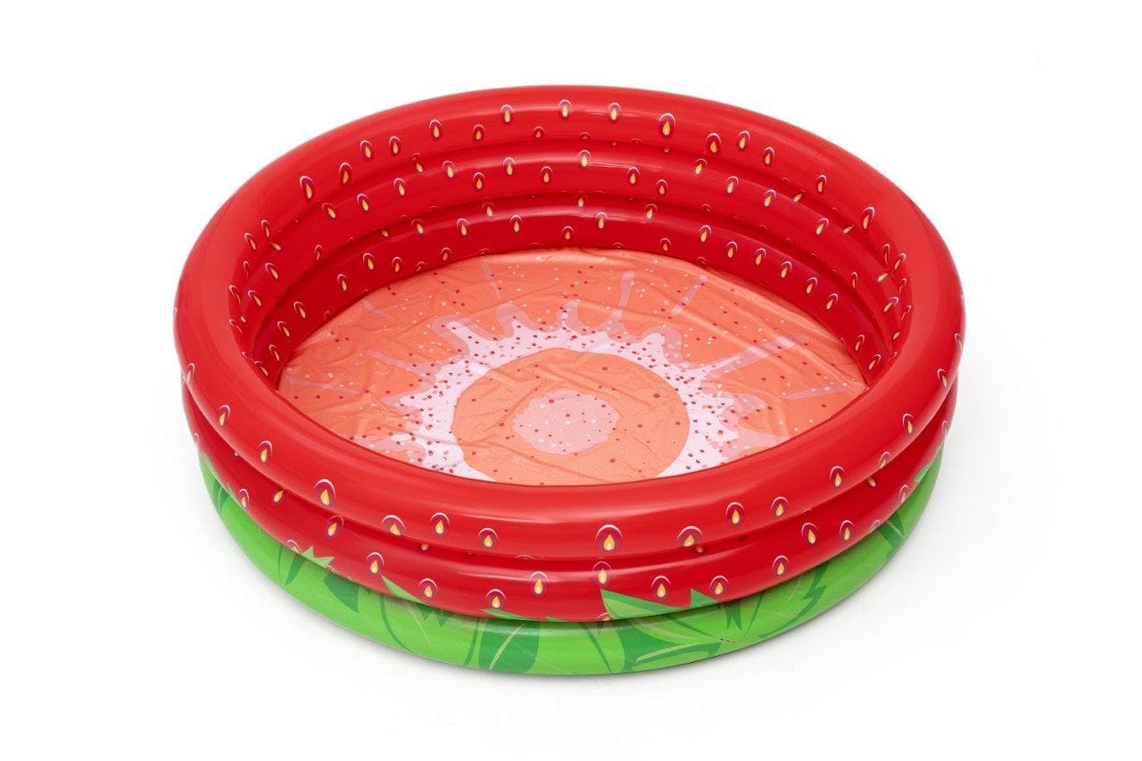 Bestway Piscina Insuflável de Morangos 1,68M X 38Cm