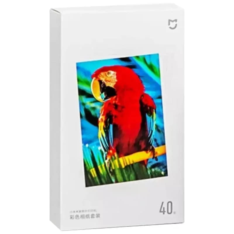 Xiaomi Instant Photo Paper 6″ — Pack com 40 folhas (BHR6757GL, 10 × 14,8 cm)