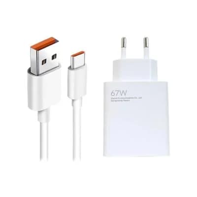 Xiaomi 67W HyperCharge Combo USB Type-A Branco