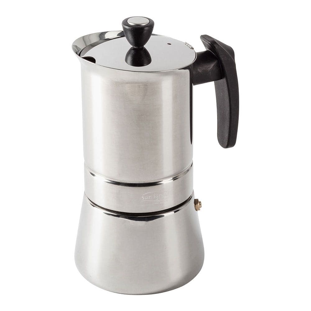 San Ignacio Cafeteira Italiana Moods SG-3594 Aço Inoxidável 6 Chávenas