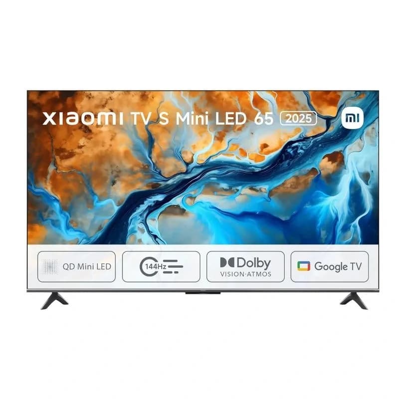 TV Xiaomi 55" TV S Mini LED 55 2025 QD-Mini LED Smart TV (Google TV) 4K HDR
