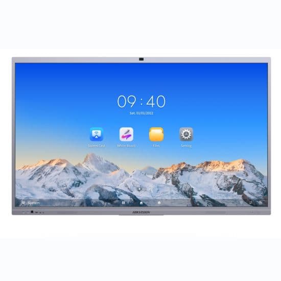 Hikvision 65" DS-D5C65RB/C Painel Interativo DLED 4K com Câmara 8MP e Android